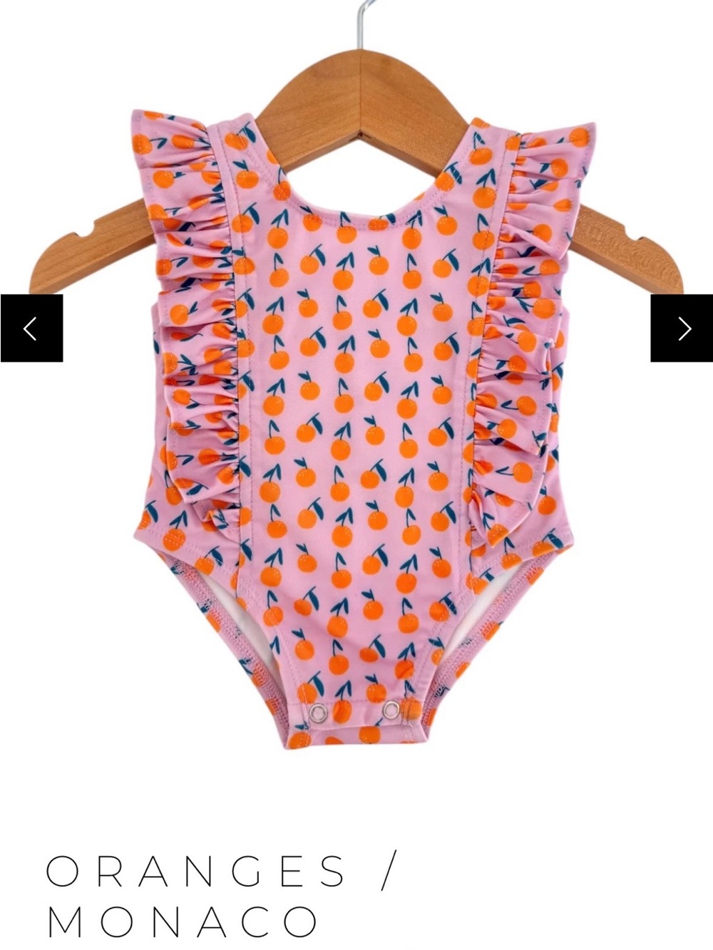 NWT Siix Pink and orange bathing suit. SPF 50